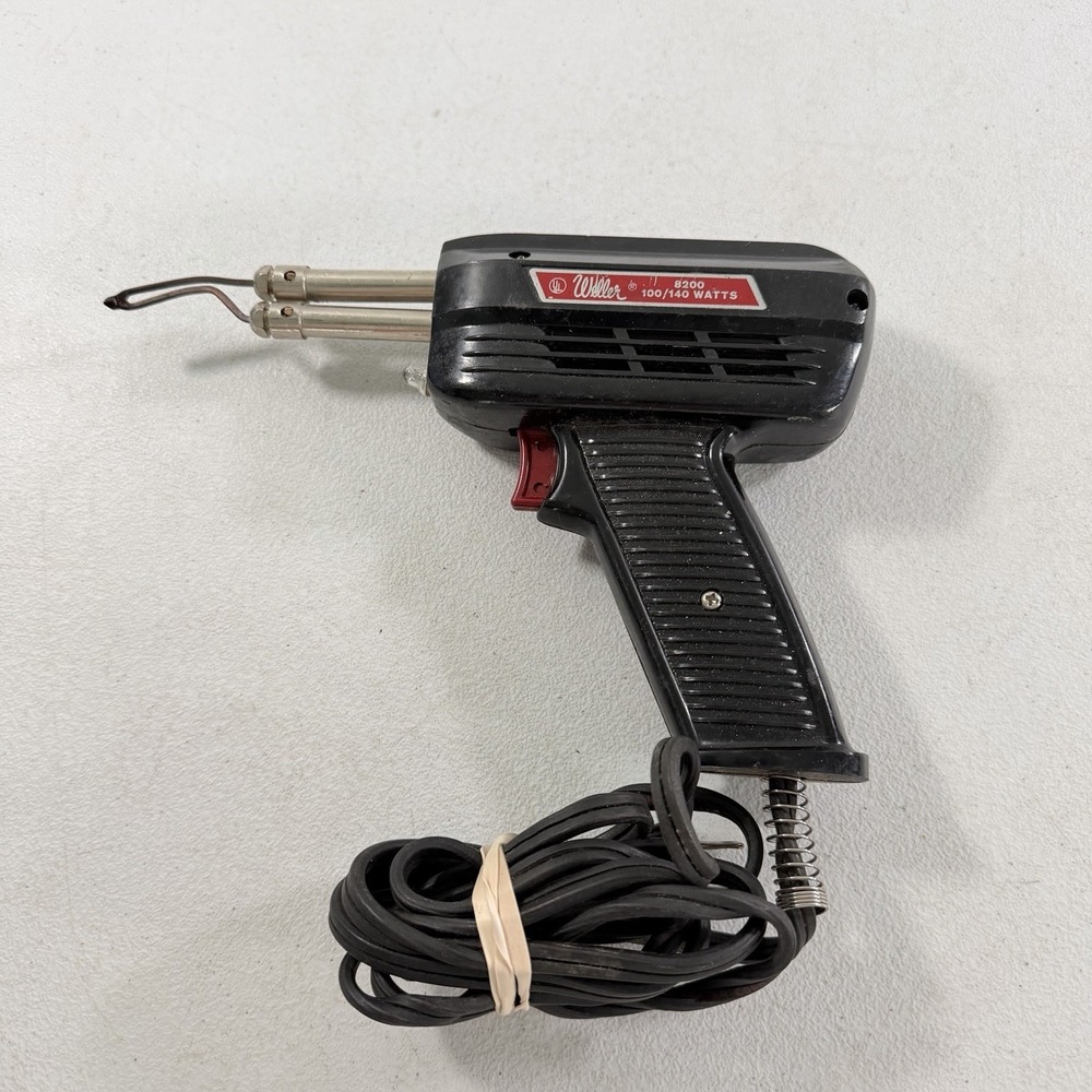 Weller Model 8200 Soldering Gun 100/400 Watt 120V Made In USA TESTED WORKING